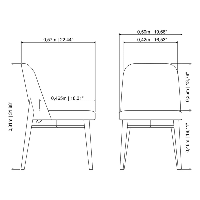 Tonia Dining Chair - Urbia Chairs - HORNE