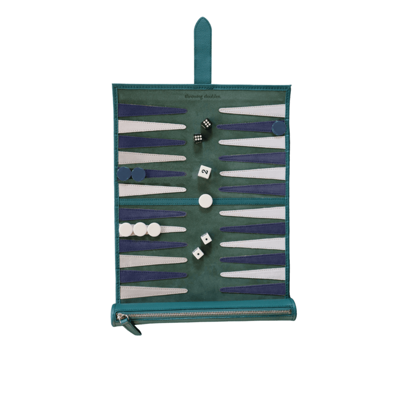 Travel Backgammon Board - Belfast - Throwing Doubles Toys & Games > Games > Board Games - HORNE