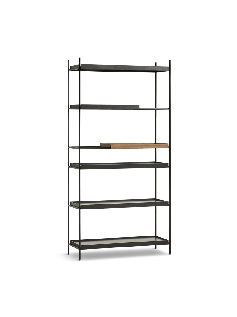 Woud Tall Storage Tray Shelf - High