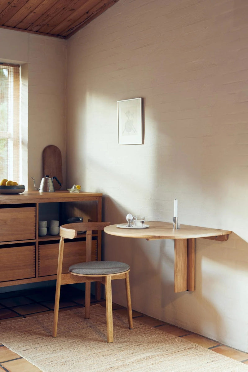 Trefoil Folding Wall Table - Form & Refine Tables - HORNE