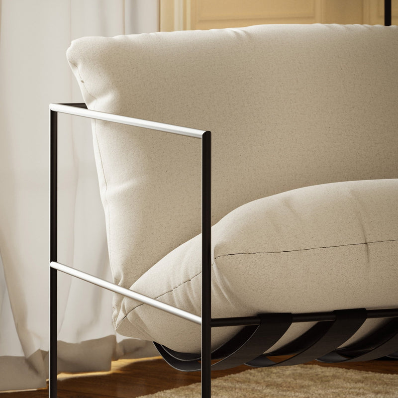 Trent Accent Chair - Urbia Chairs - Washed Forest - HORNE