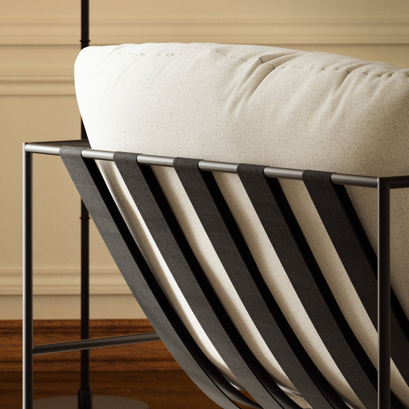 Trent Accent Chair - Urbia Chairs - Washed Forest - HORNE