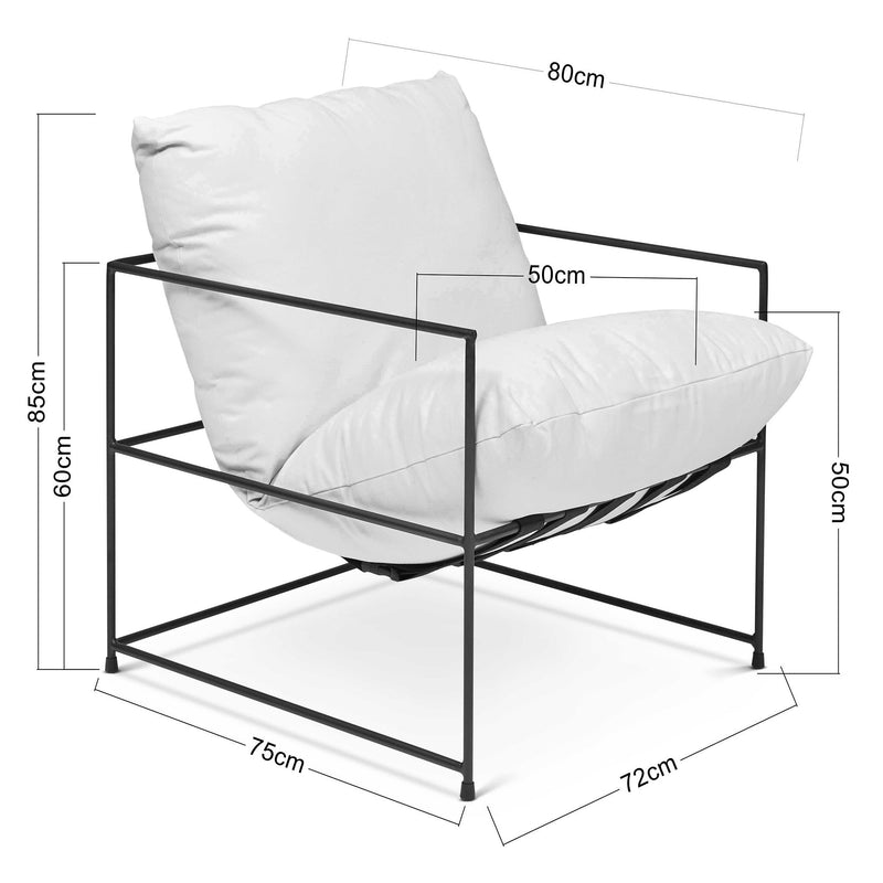 Trent Accent Chair - Urbia Chairs - Washed Forest - HORNE