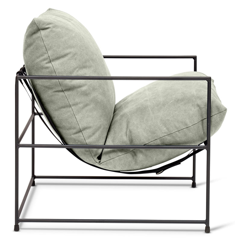 Trent Accent Chair - Urbia Chairs - Washed Forest - HORNE