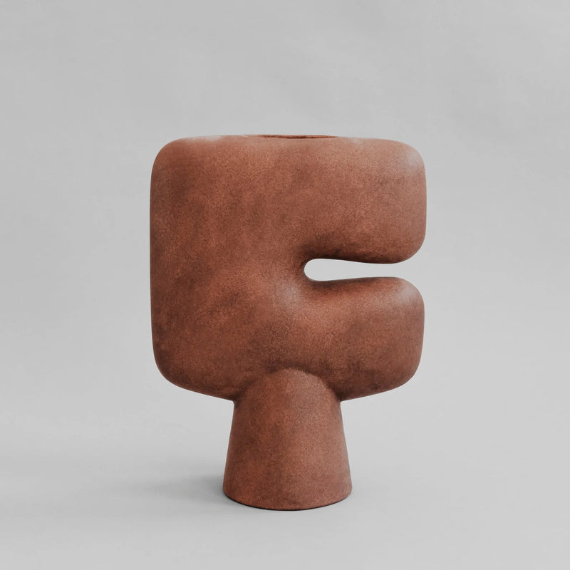 Tribal Vase - 101 Copenhagen Vases - Mini - Terracotta - HORNE