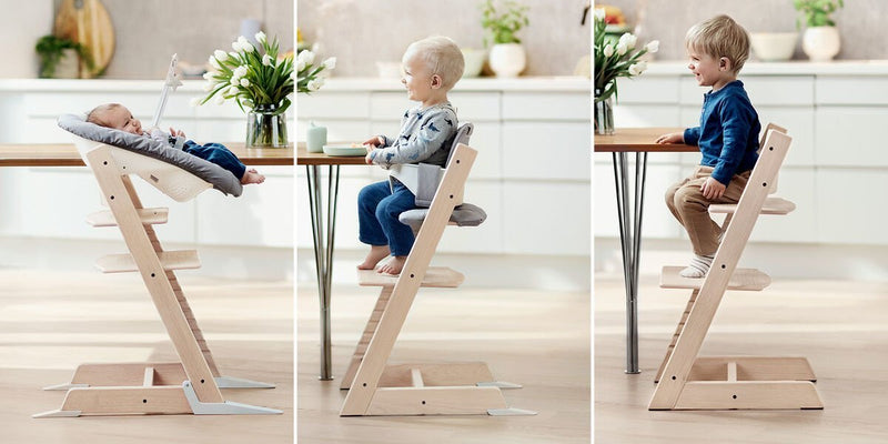 Tripp Trapp High Chair - Stokke - Kids' + Baby Furniture - Hazy Grey - HORNE