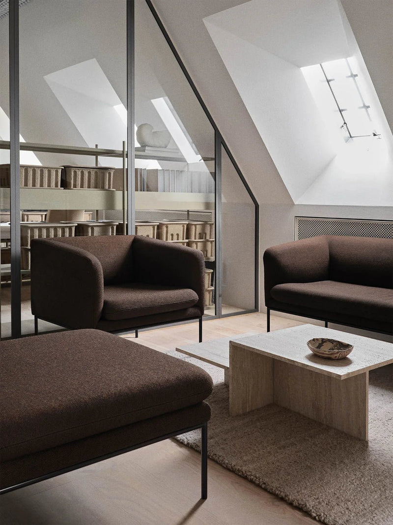 Turn 1 - Seater - Ferm Living Chairs - Hallingdal - Dark Brown - HORNE