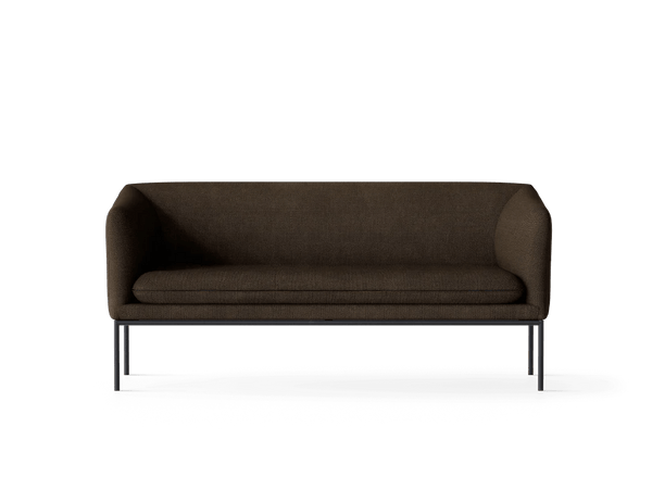 Turn Sofa 2 - Ferm Living Chairs - Hallingdal - Dark Brown - HORNE