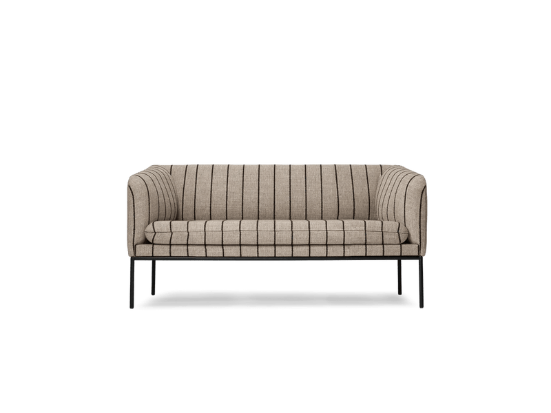 Turn Sofa 2 - Ferm Living Chairs - Hallingdal - Dark Brown - HORNE