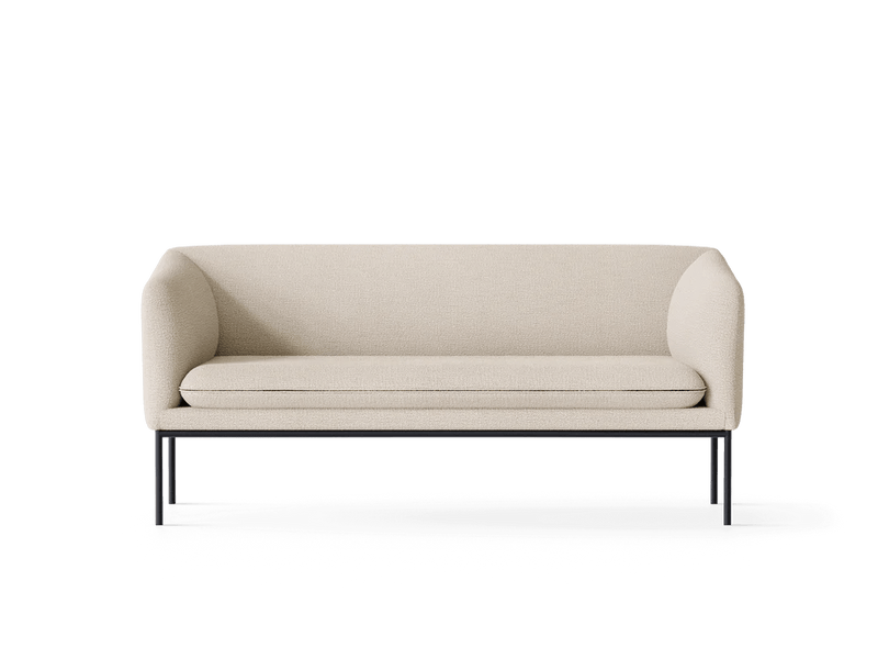 Turn Sofa 2 - Ferm Living Chairs - Hallingdal - Dark Brown - HORNE