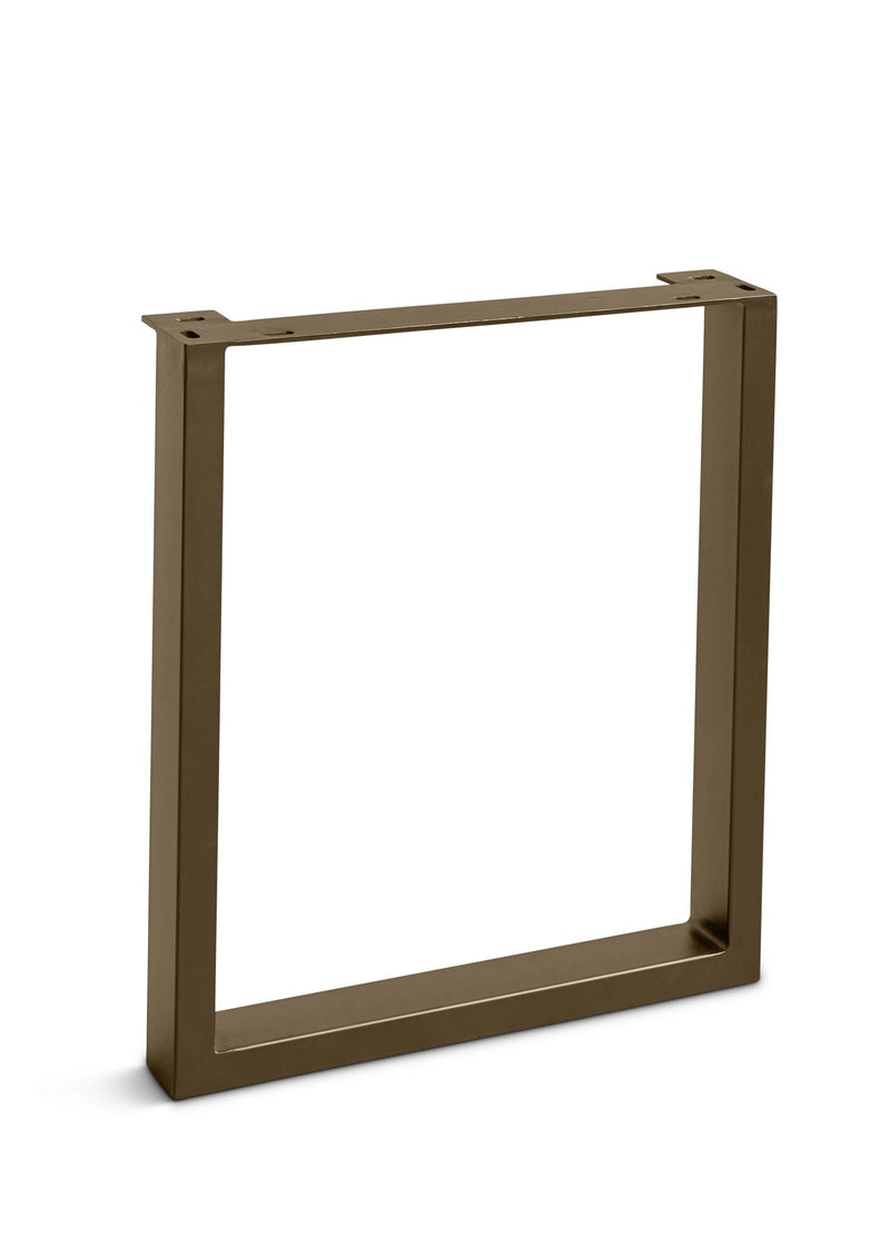 U Dining Table Base - Set of 2 - Urbia Table + Task - Antique Brass - HORNE