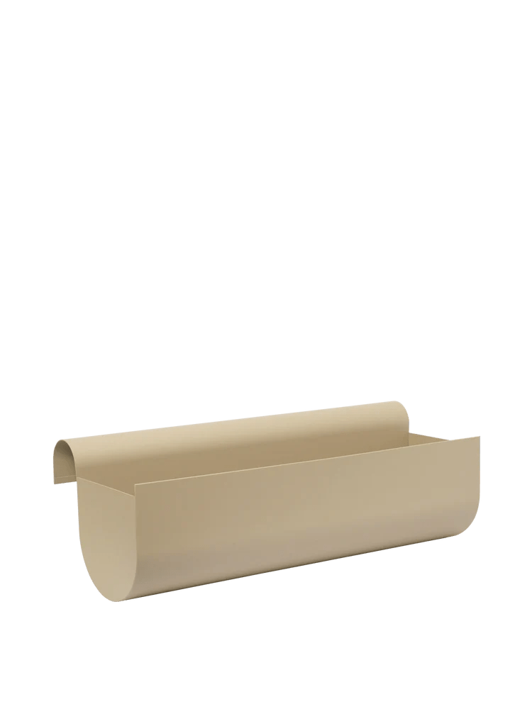 Uma Balcony Box - Ferm Living Pots & Planters - Black - Small - HORNE