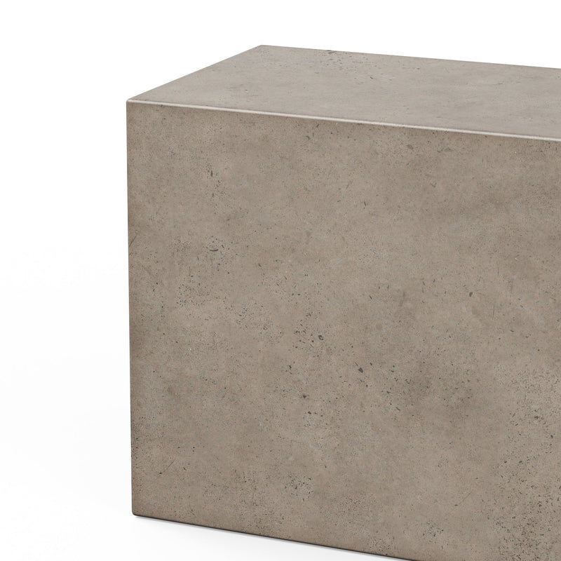 Una Bench - Urbia Stools + Benches + Ottomans - Dark Grey - Small - HORNE