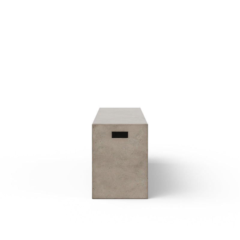 Una Bench - Urbia Stools + Benches + Ottomans - Dark Grey - Small - HORNE