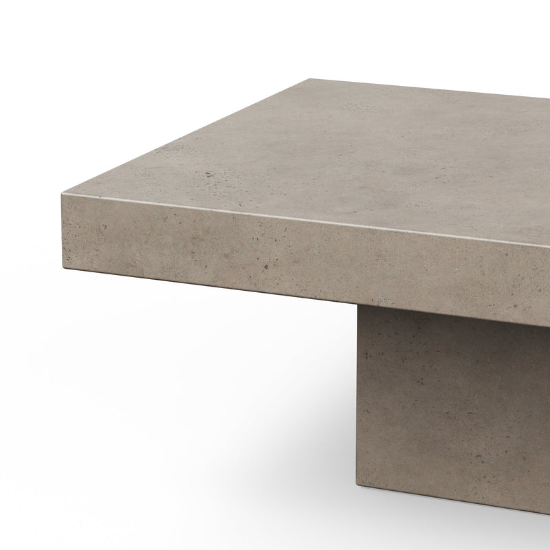 Una Rectangular Coffee Table - Urbia Coffee Tables - Dark Grey - HORNE