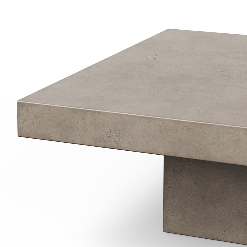 Una Square Coffee Table - Urbia Coffee Tables - Dark Grey - HORNE