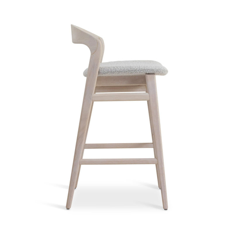 Velma Bar Stool - Urbia Chairs - Crafted Glaze Nevoa - HORNE