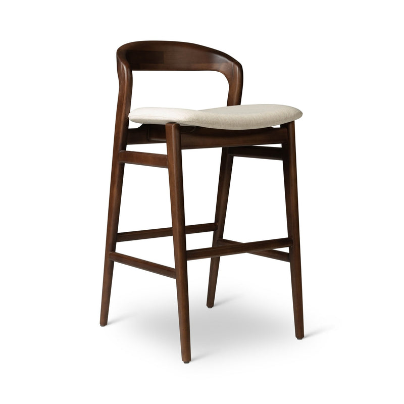 Velma Bar Stool - Urbia Chairs - Crafted Glaze Nevoa - HORNE