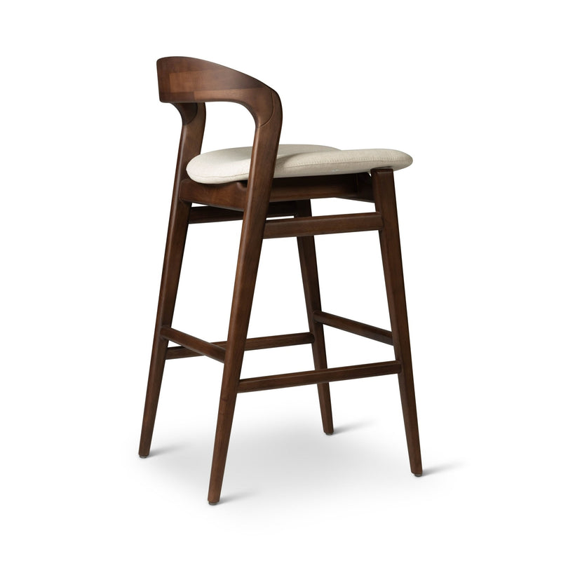 Velma Bar Stool - Urbia Chairs - Crafted Glaze Nevoa - HORNE