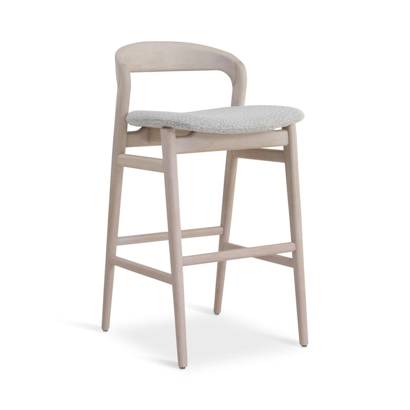 Velma Bar Stool - Urbia Chairs - Crafted Glaze Nevoa - HORNE