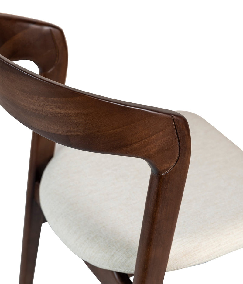 Velma Side Chair - Urbia Chairs - Crafted Glaze Nevoa - HORNE