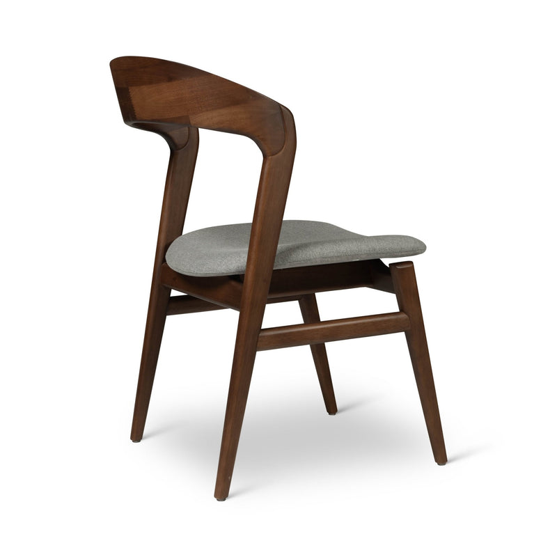 Velma Side Chair - Urbia Chairs - Crafted Glaze Nevoa - HORNE