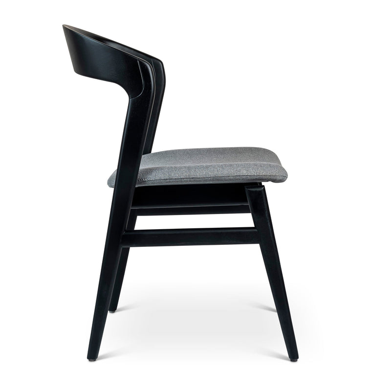 Velma Side Chair - Urbia Chairs - Crafted Glaze Nevoa - HORNE