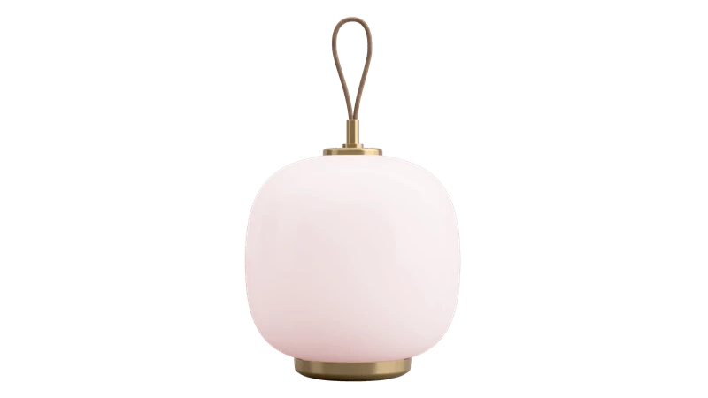 VL 45 Radiohus Portable Lamp - Louis Poulsen Table + Task - White Opal - HORNE