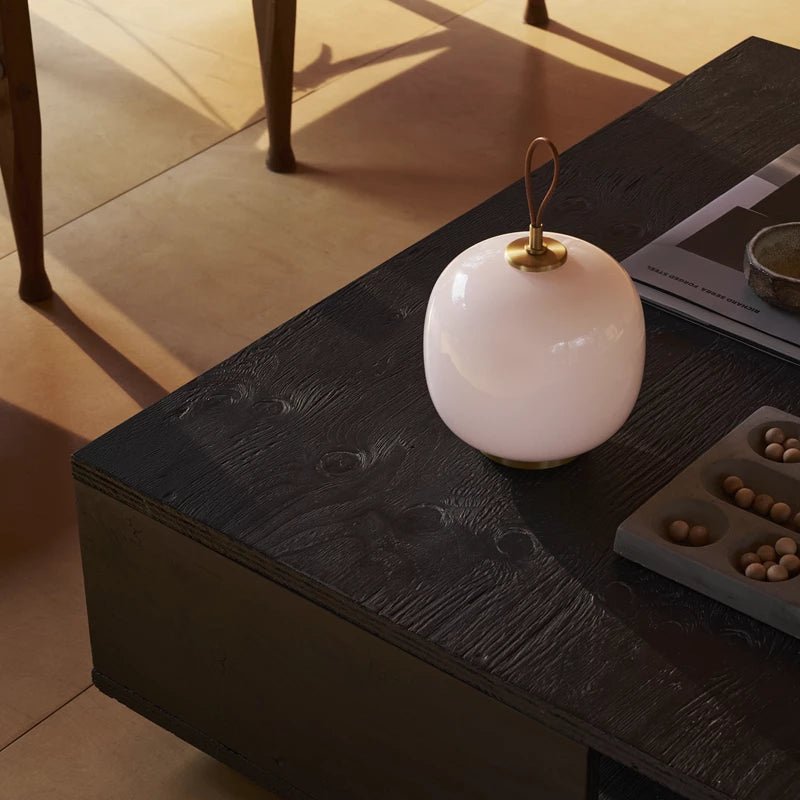 VL 45 Radiohus Portable Lamp - Louis Poulsen Table + Task - White Opal - HORNE