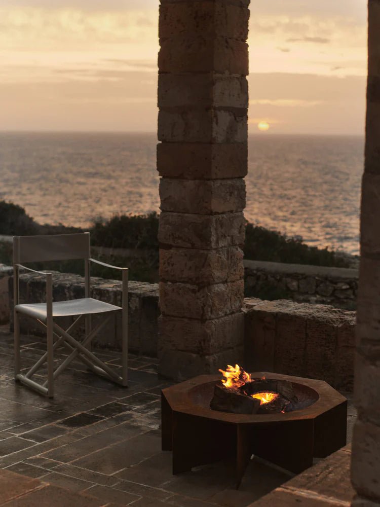 Voya Folding Chair - Ferm Living Outdoor Furniture - Cashmere - HORNE