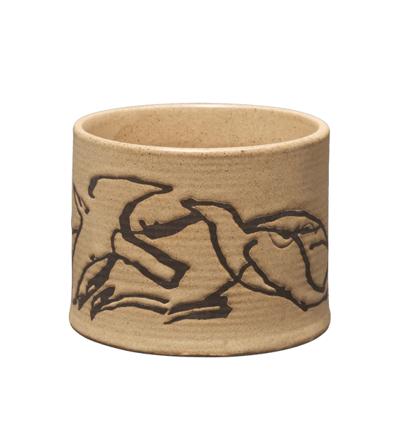 Vuelo Cup - Ferm Living Drinkware - Dark Buff - HORNE