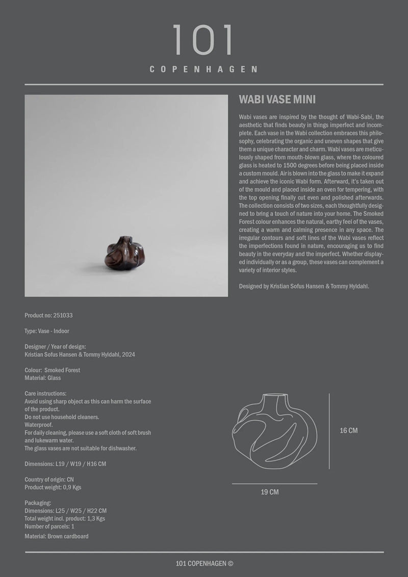 Wabi Vase - 101 Copenhagen Vases - Medio - HORNE