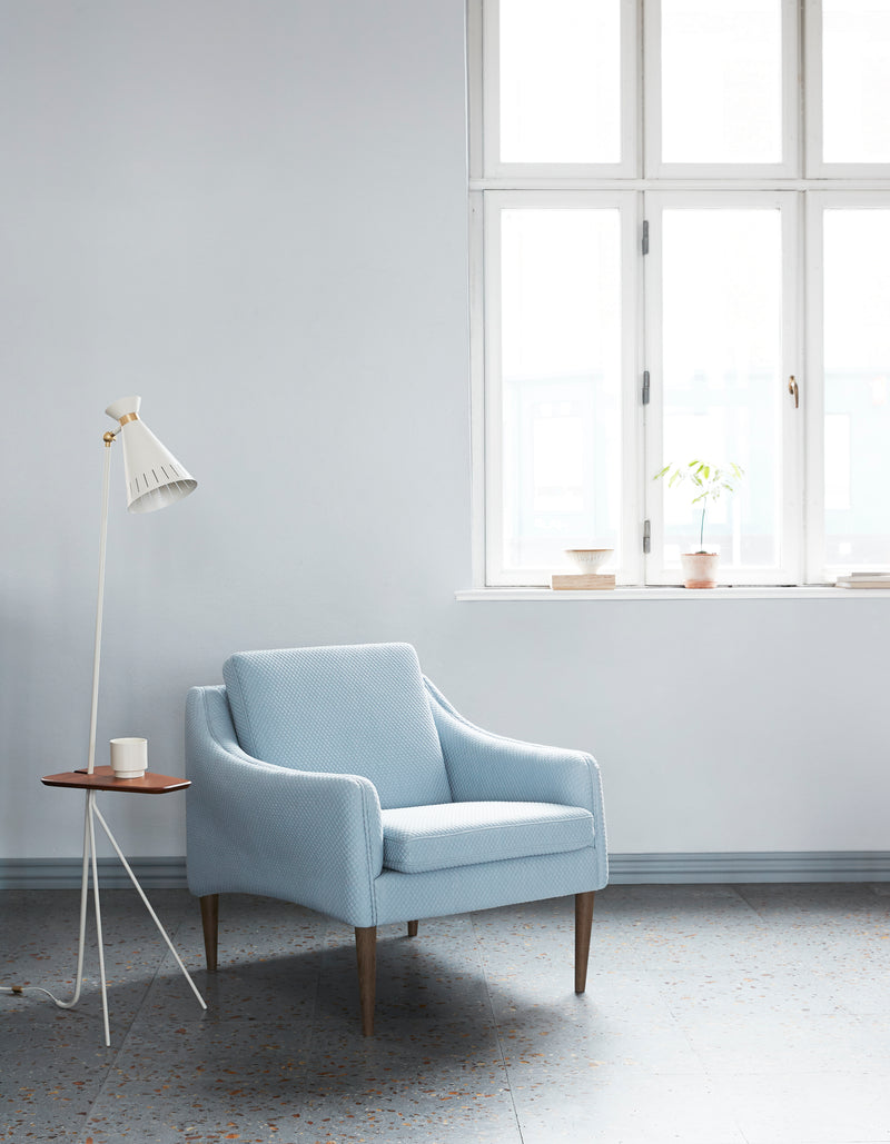 Mr. Olsen Lounge Chair - Warm Nordic Chairs - Barnum 024/ Smoked Oak - HORNE