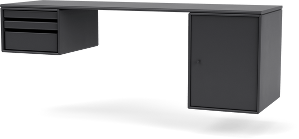 Workshop Work Desk - Montana - Desks - Anthracite - HORNE