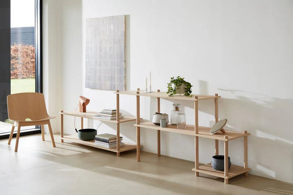 woud Elevate Shelving System - 8 - Woud - Shelving - Oak - HORNE