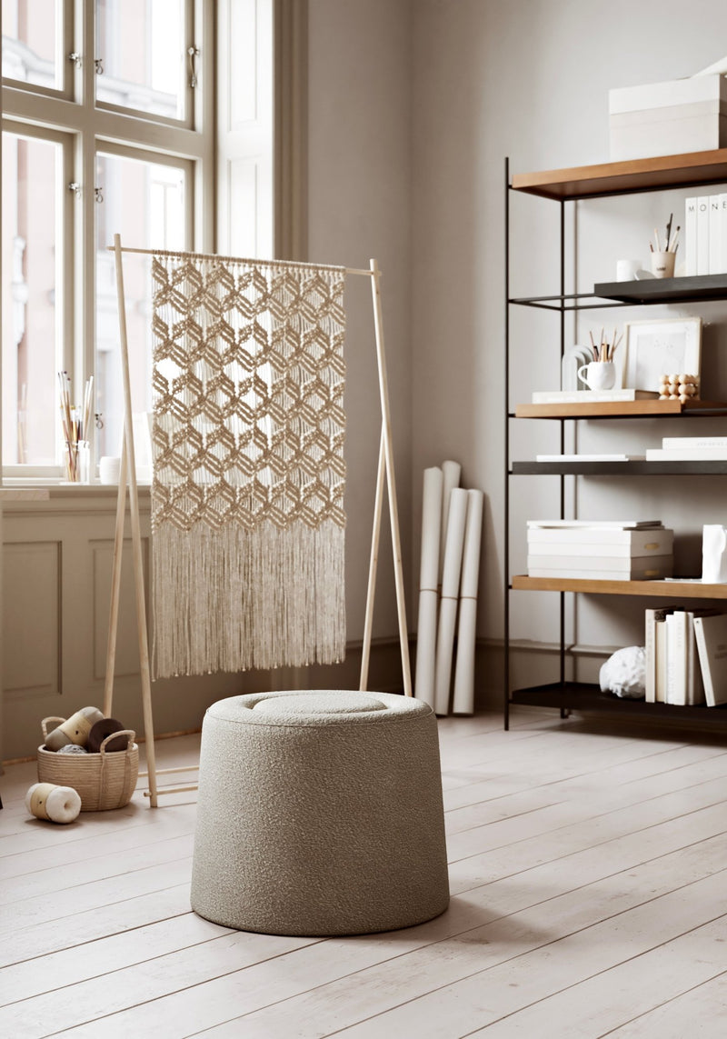 woud Praline Pouf - Ø20