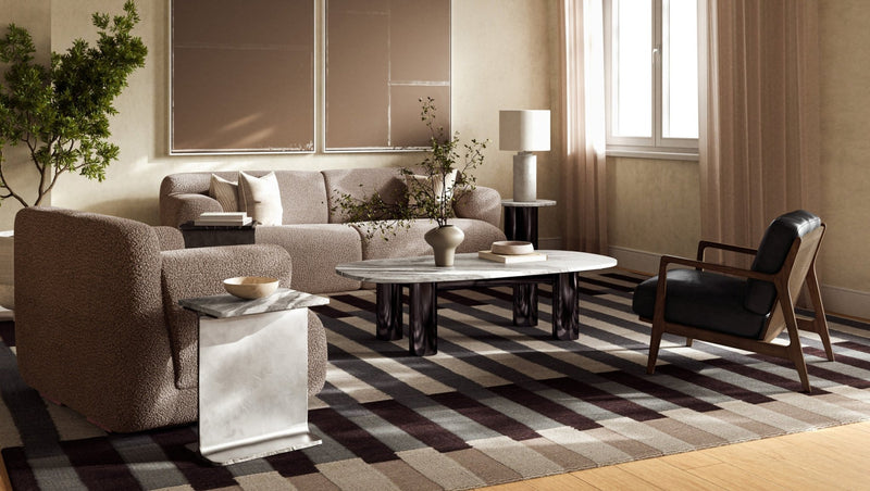 Zuma I Beam Side Table - Urbia Table + Task - Fantasy Black Bronze - HORNE