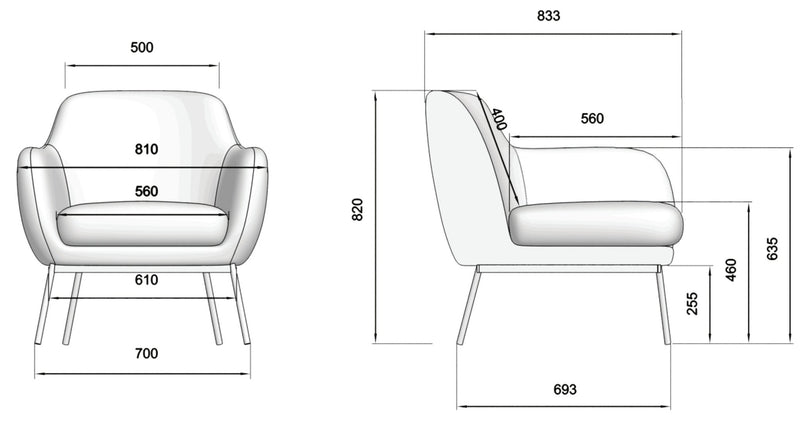 Zurich Accent Chair - Urbia Chairs - Forest Green - HORNE