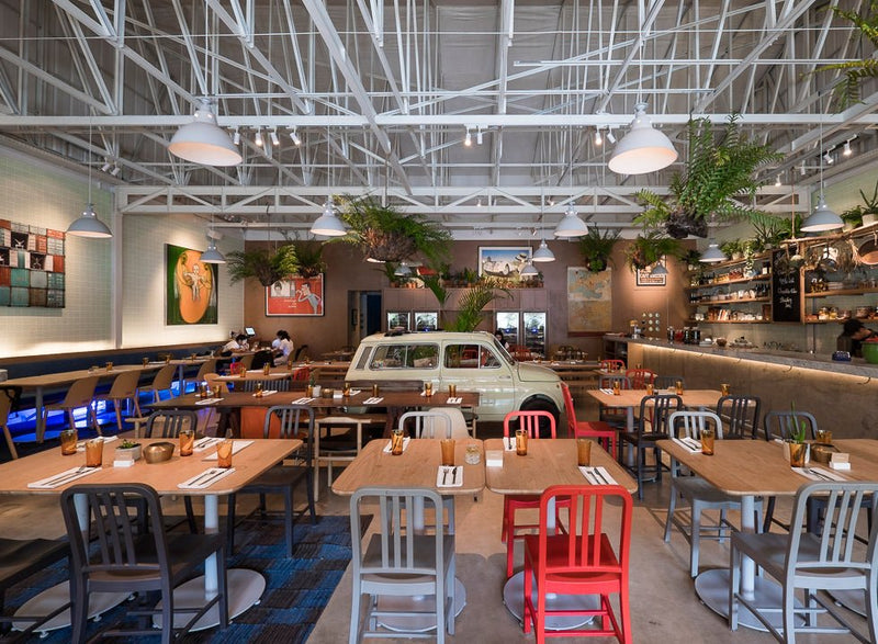 111 Navy Chair - Emeco - Chairs - Red - HORNE