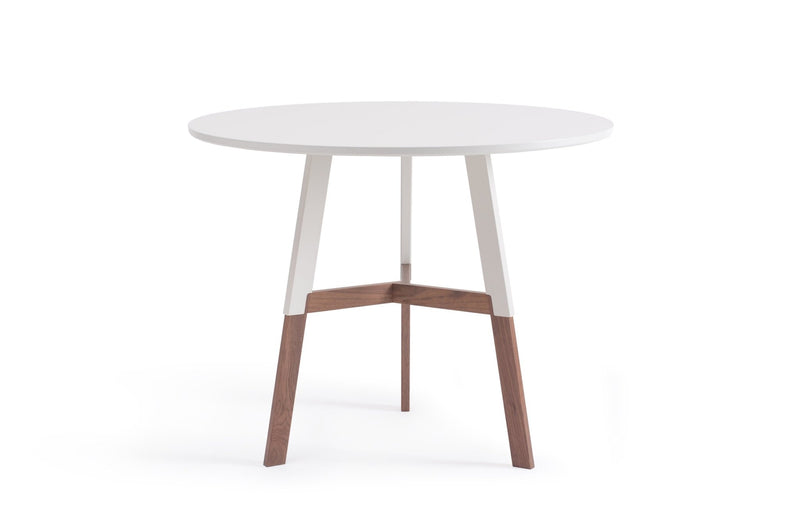 1/2 Nelson Cafe Table - Misewell - Tables + Desks - Maple/White - HORNE