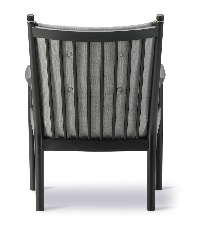 1788 Easy Chair - Black Lacquered Oak - Fredericia - Chairs - Capture 5201 Fabric - HORNE