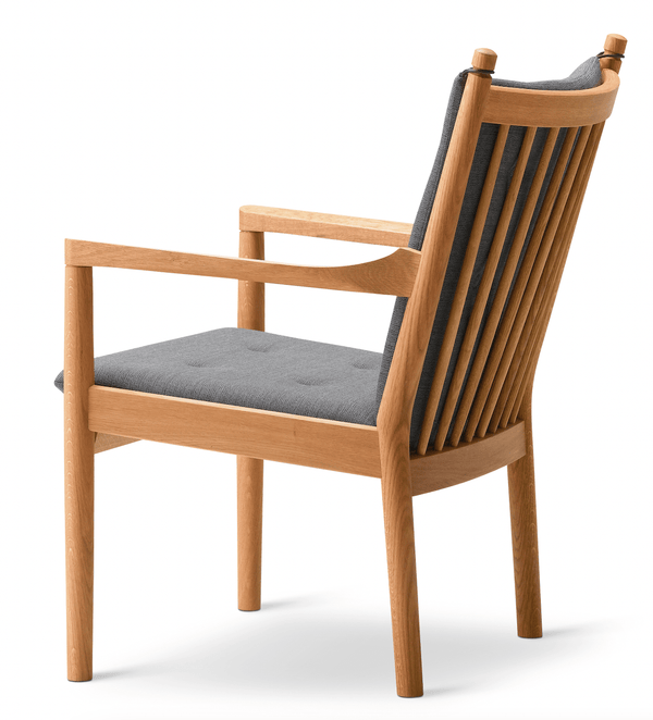 1788 Easy Chair - Oiled Oak - Fredericia - Chairs - Hallingdal 130 Fabric - HORNE