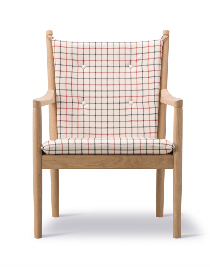 1788 Easy Chair - Soap Treated Oak - Fredericia - Chairs - Rime 641 - HORNE