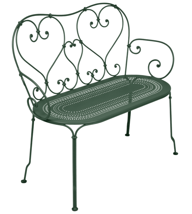 1900 Bench - Fermob - Outdoor Furniture - Black Cherry - HORNE