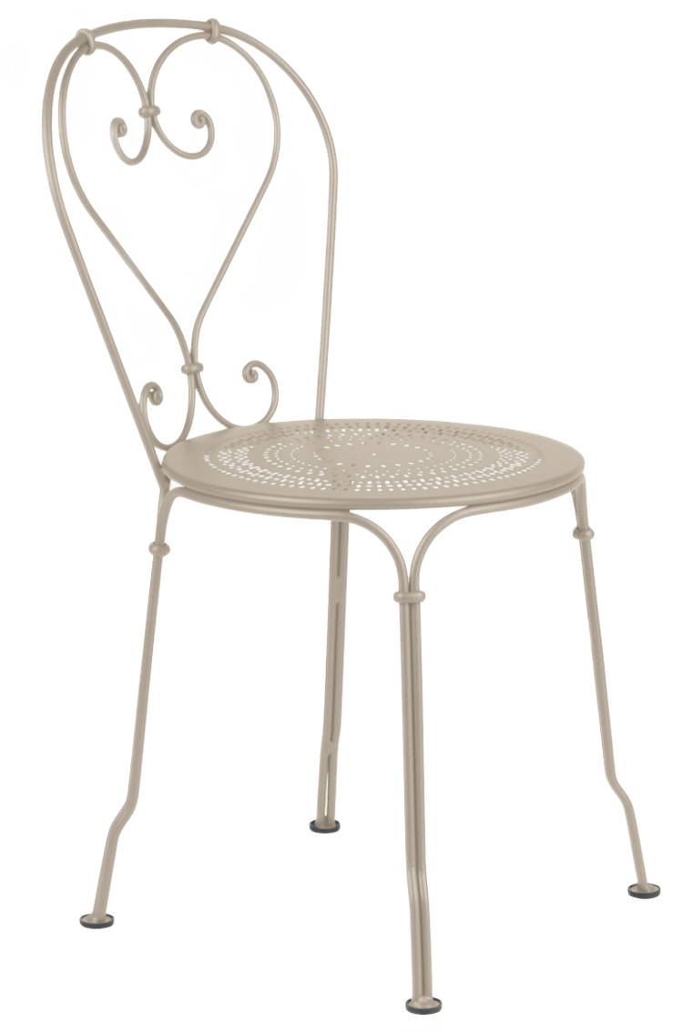 1900 Chair - Set of 2 - Fermob - Outdoor Furniture - Black Cherry - HORNE