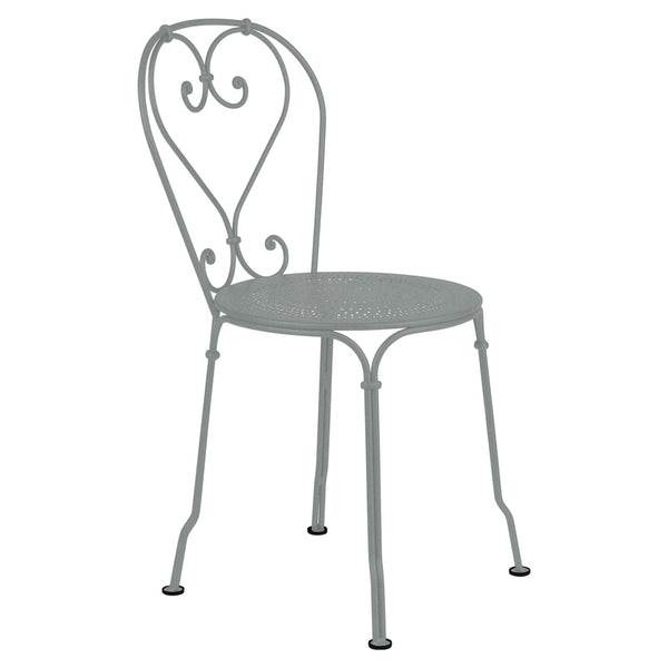 1900 Chair - Set of 2 - Fermob - Outdoor Furniture - Lapilli Grey - HORNE