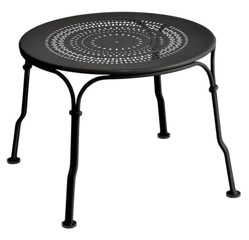 1900 Low Table - Fermob - Outdoor Furniture - Black Cherry - HORNE