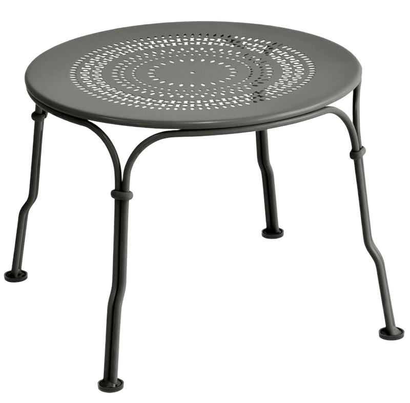 1900 Low Table - Fermob - Outdoor Furniture - Black Cherry - HORNE