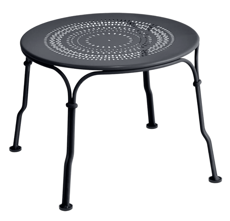 1900 Low Table - Fermob - Outdoor Furniture - Black Cherry - HORNE