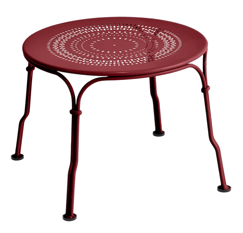 1900 Low Table - Fermob - Outdoor Furniture - Black Cherry - HORNE